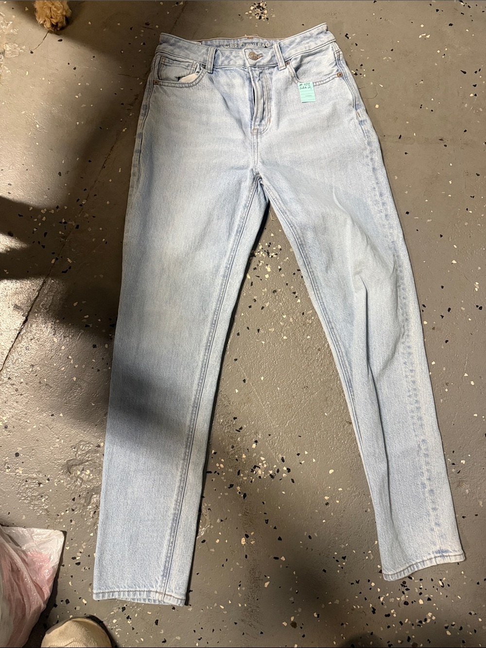 American Eagle Outfitters Light Blue High-Rise Women's Jeans